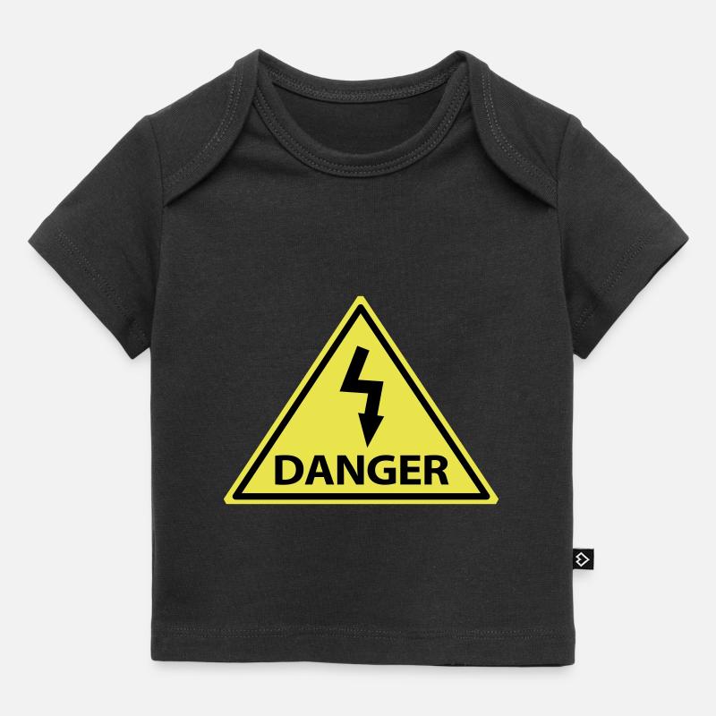 Danger D - T-shirt Premium bébé bio - noir