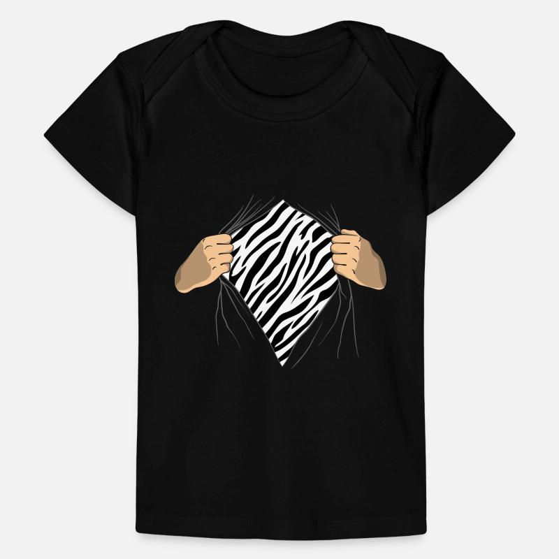Zebra T-shirt Premium bébé bio
