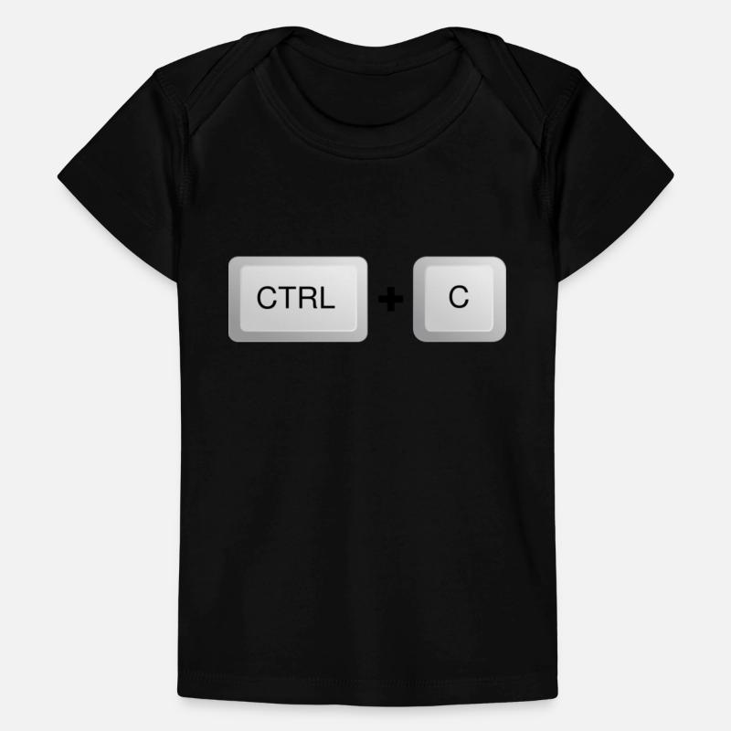 Ctrl + C T-shirt Premium bébé bio