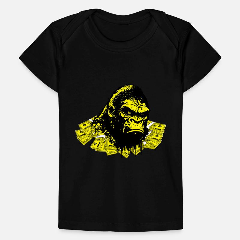 Singe d’argent T-shirt Premium bébé bio