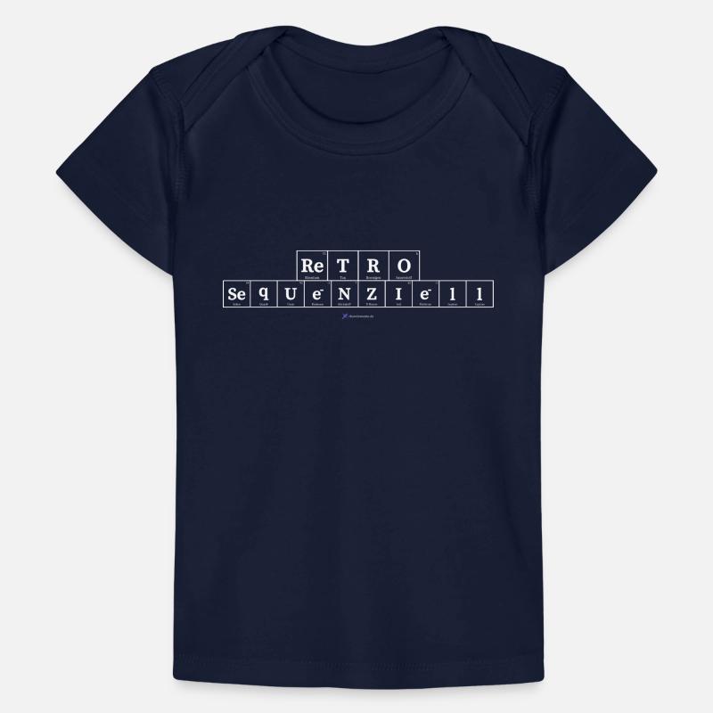 retrosequenziell (dunkle Stoffe) Baby Premium Organic T-Shirt