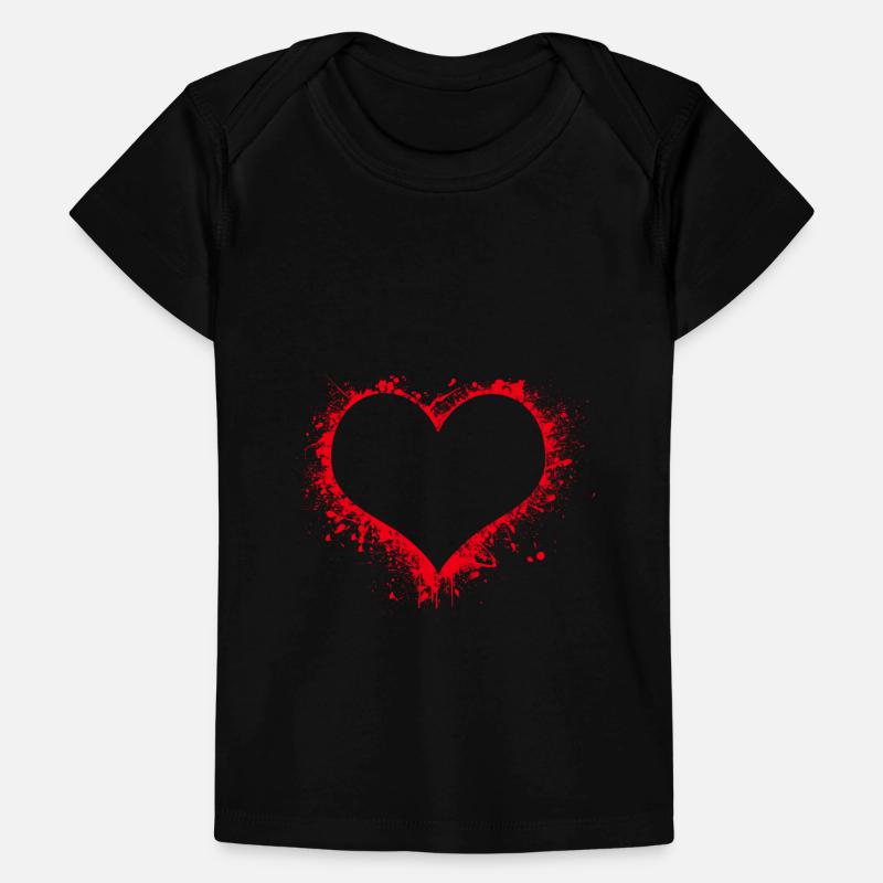 Blodigt hjerte Premium Baby T-shirt 