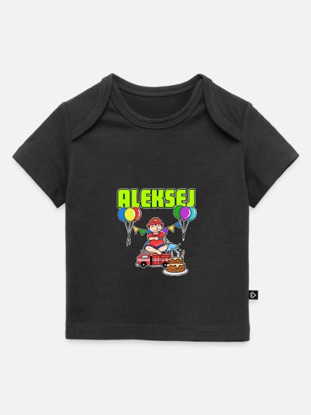 Fire Department Aleksej gift - Baby Premium Organic T-shirt - black
