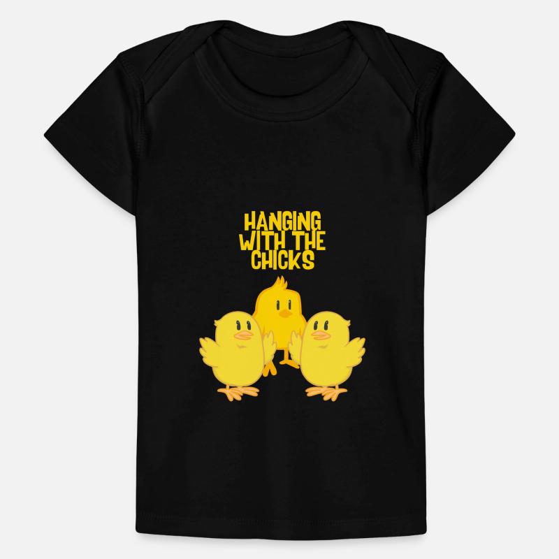 Mit den Chicks abhängen Baby Premium Organic T-Shirt