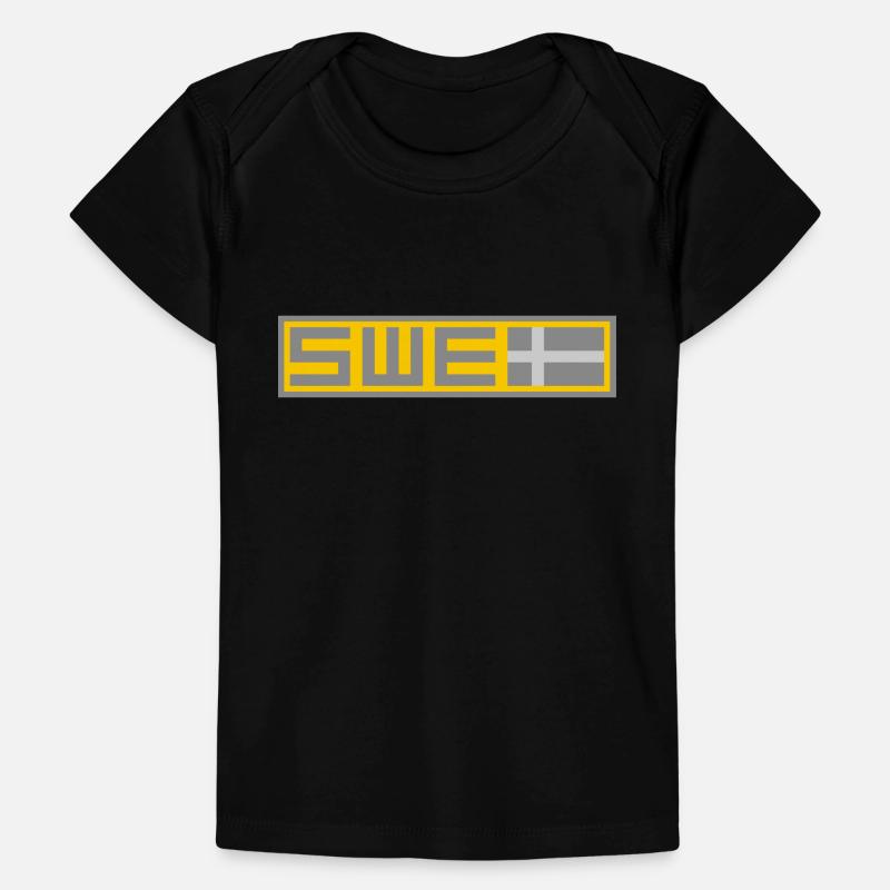 Sweden Tactical Flag Baby Premium Organic T-shirt