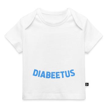 Diabeetus Sensibilisation au diabète Poils du visage Barbe - T-shirt Premium bébé bio - marine foncé - Devant