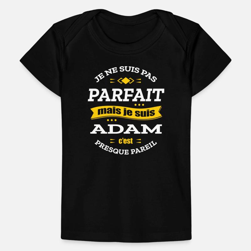 ADAM PARFAIT - PRENOM ADAM T-shirt Premium bébé bio