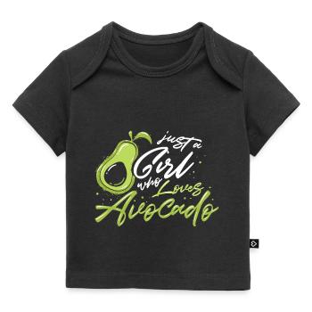 Avocado - T-shirt Premium bébé bio - noir - Devant
