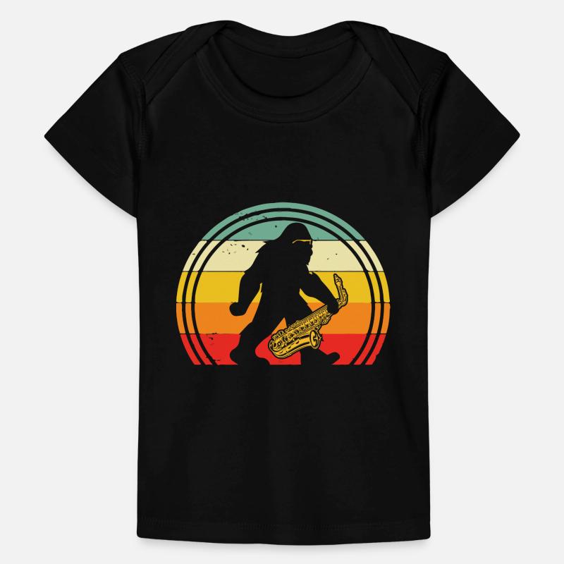 Strangeology Cryptozoology Cryptid Saxophone Gesc Baby Premium Organic T-shirt