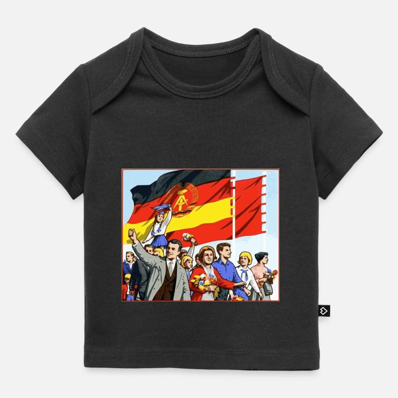 Défilé DDR - T-shirt Premium bébé bio - noir