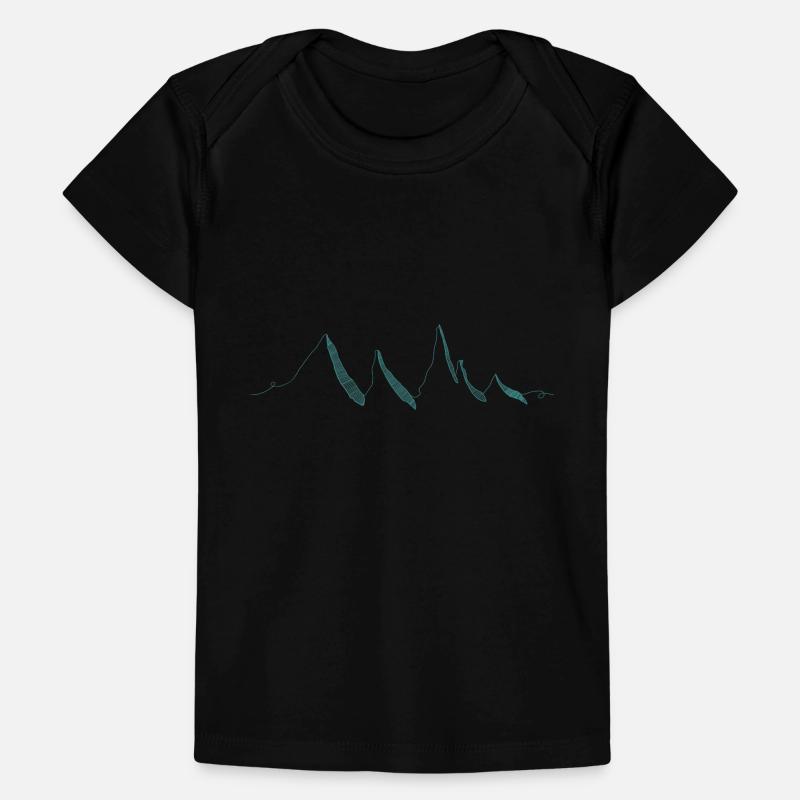 montagnes T-shirt Premium bébé bio