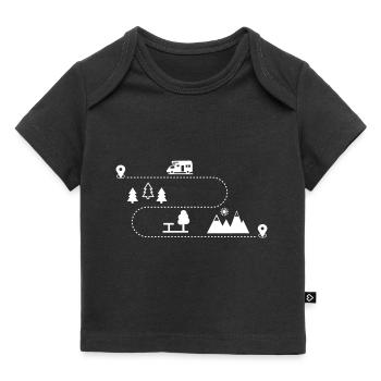 Wohnmobil - Baby Premium Organic T-Shirt - Schwarz - Vorne