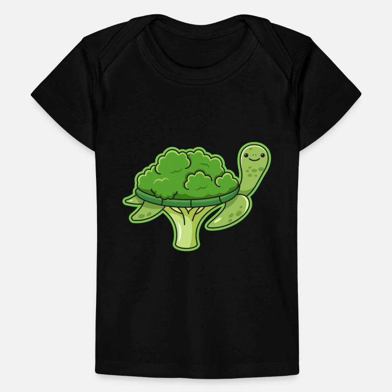 Turtle Broccoli Design for Baby Premium Organic T-shirt