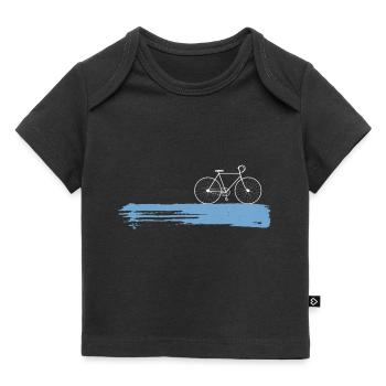 bicycle - Baby Premium Organic T-shirt - black - Front
