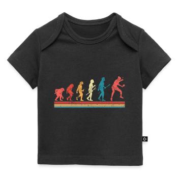 Tischtennisspielerin Tischtennis Ping-Pong - Baby Premium Organic T-Shirt - Schwarz - Vorne