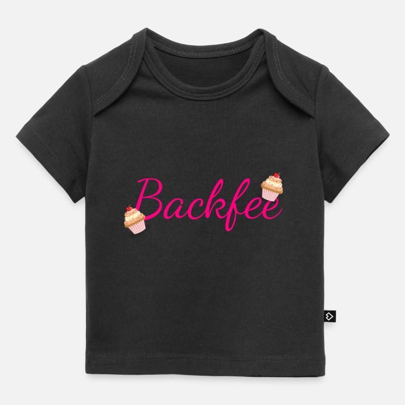 Backfee - Baby Premium Organic T-Shirt - Schwarz
