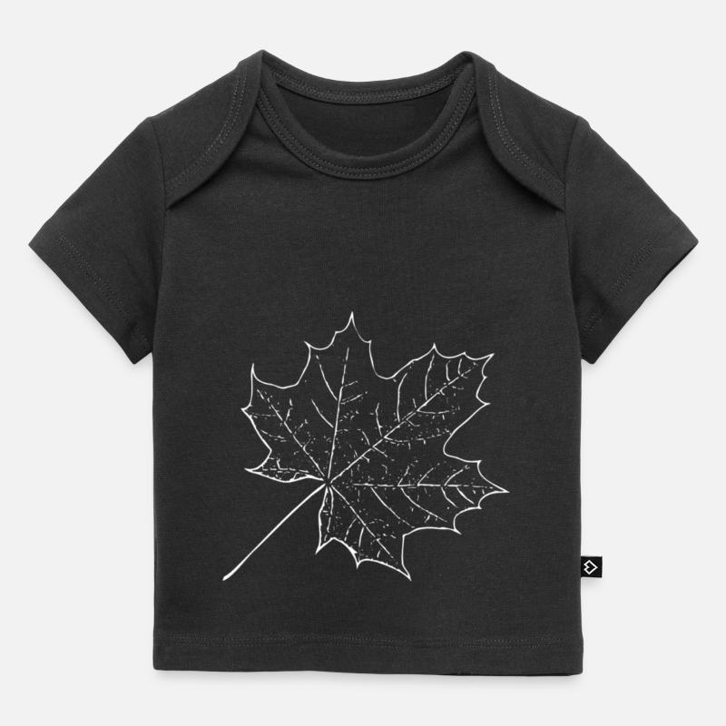 Érable - T-shirt Premium bébé bio - noir