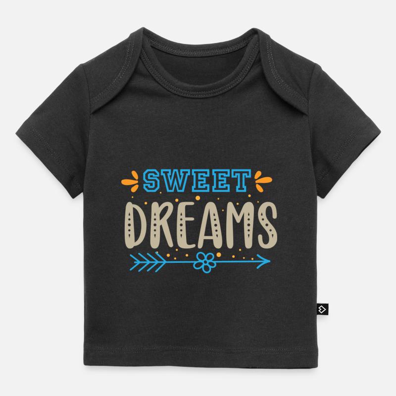 Faites de beaux rêves - T-shirt Premium bébé bio - noir