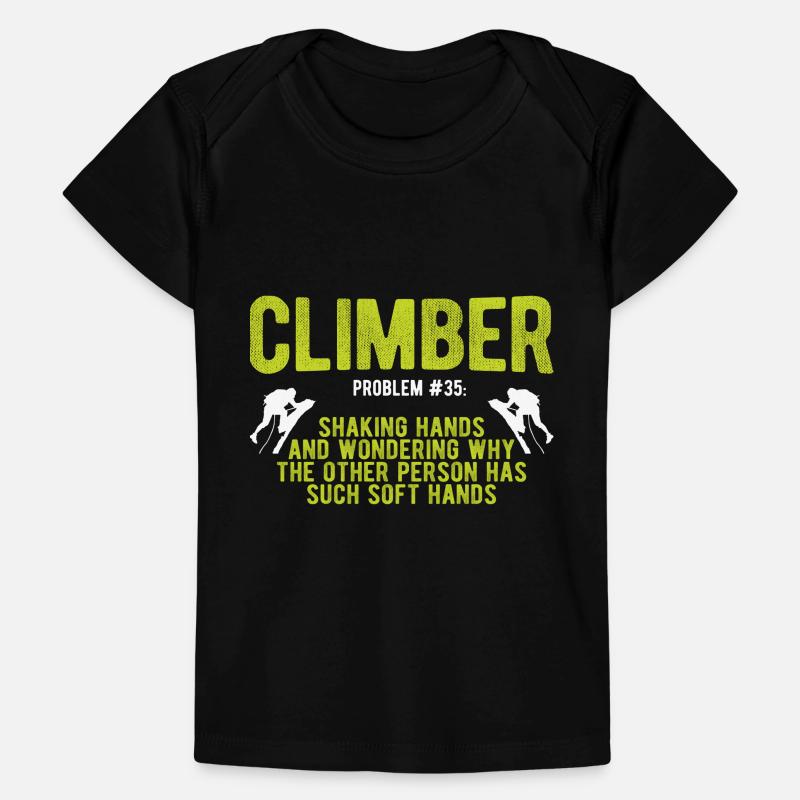 Klettern Bouldern Baby Premium Organic T-Shirt