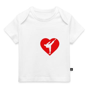 TKD Korean Martial Arts Tae Kwon - Baby Premium Organic T-Shirt - Dunkelnavy - Vorne