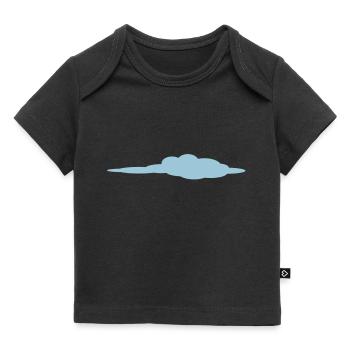 Wolke - Baby Premium Organic T-Shirt - Schwarz - Vorne