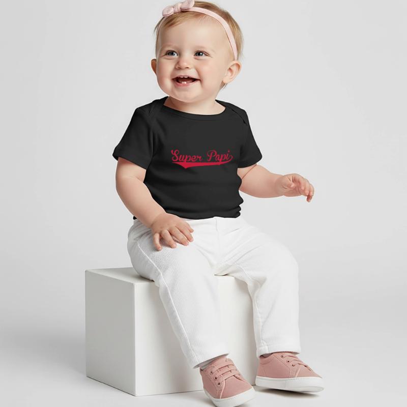 Super Papi Baby Premium Organic T-Shirt