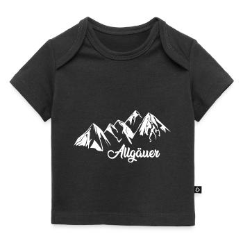 Allgäuer | Allgäu - Baby Premium Organic T-Shirt - Schwarz - Vorne