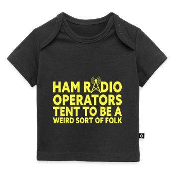 Funny Ham Radio Operators Amateur Radio - Baby Premium Organic T-shirt - black - Front