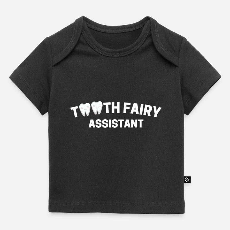 ZAHNFEE ASSISTENT - Baby Premium Organic T-Shirt - Schwarz