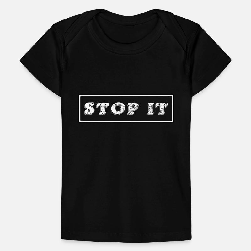 STOP IT T-shirt Premium bébé bio