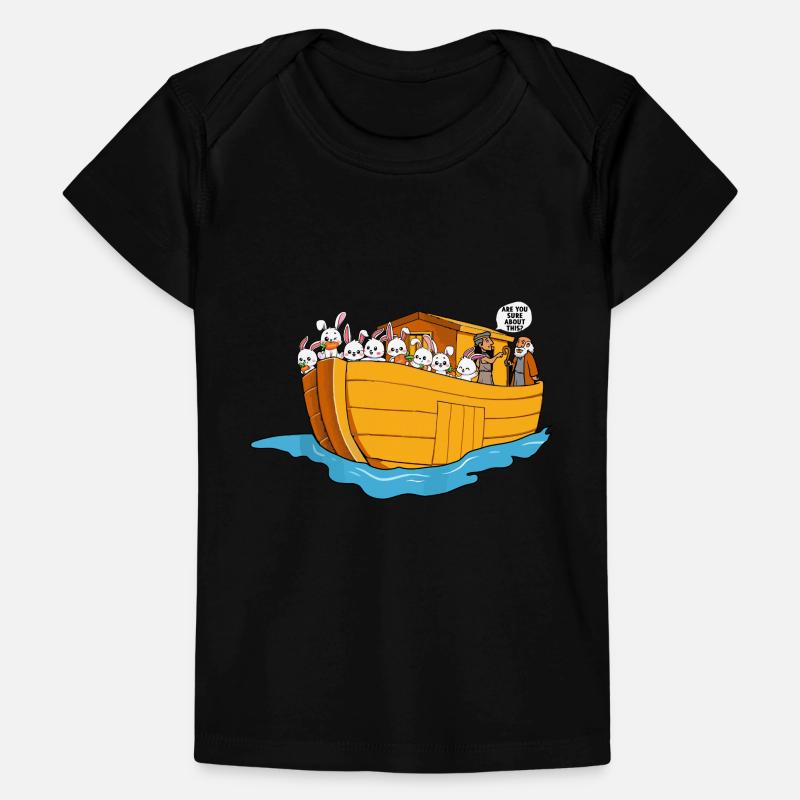 Noah Arche Boot Hasen Baby Premium Organic T-Shirt