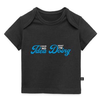 Aucune idée - T-shirt Premium bébé bio - noir - Devant