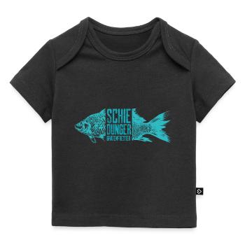 Südharz Merch - Schiedunger Grätenfresser - Baby Premium Organic T-Shirt - Schwarz - Vorne
