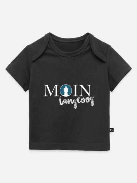 Moin Langeoog - Baby Premium Organic T-Shirt - Schwarz
