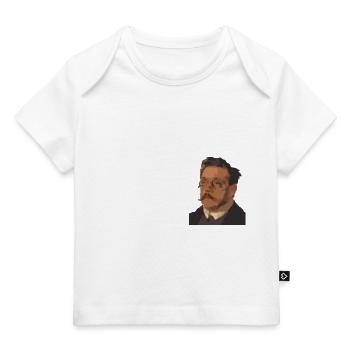Ludwig Thoma Zitat - Baby Premium Organic T-Shirt - Dunkelnavy - Vorne