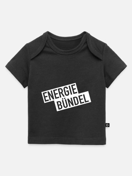 Energie Bündel - Baby Premium Organic T-Shirt - Schwarz