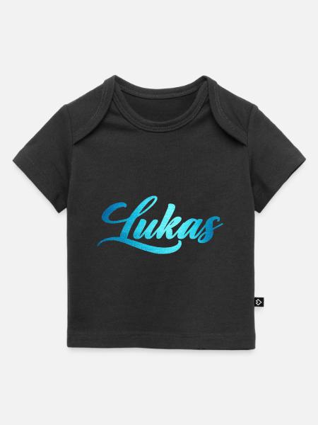 Lukas - Baby Premium Organic T-shirt - black