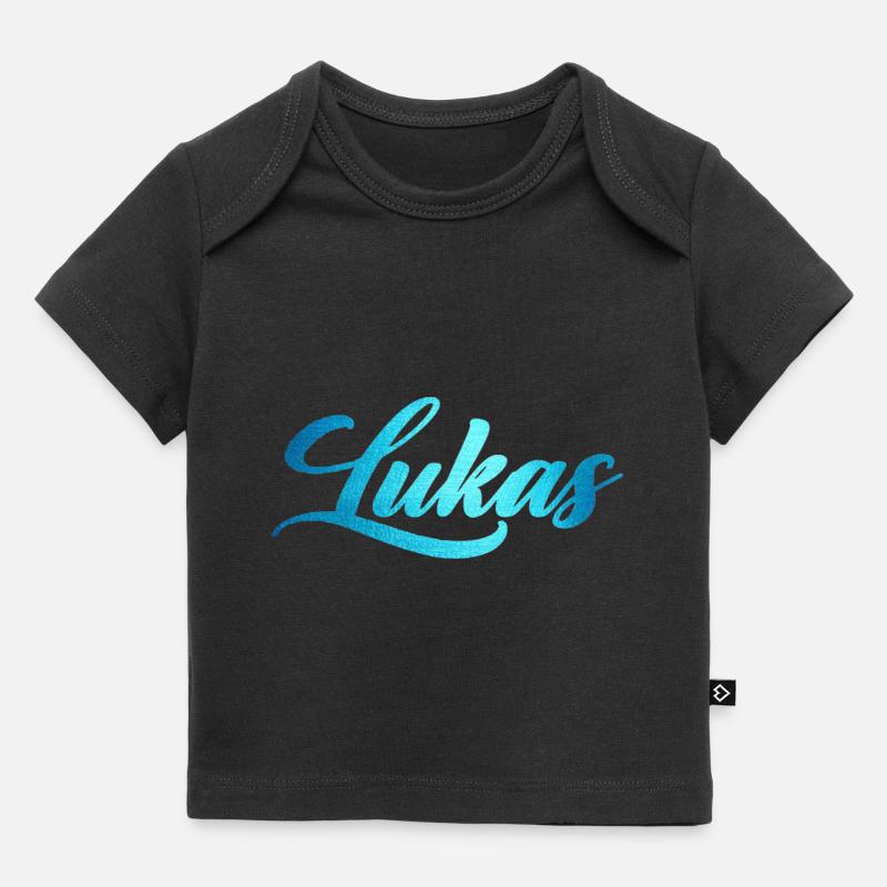 Lukas - Baby Premium Organic T-shirt - black