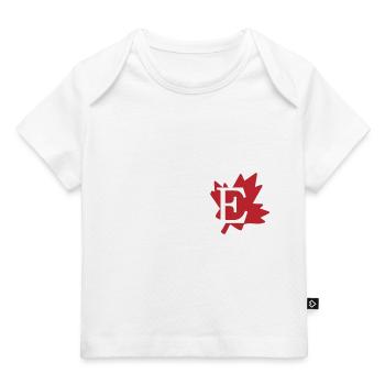 Amour Feuille d'érable du canada - T-shirt Premium bébé bio - marine foncé - Devant