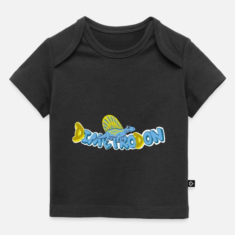 Dimetrodon - T-shirt Premium bébé bio - noir
