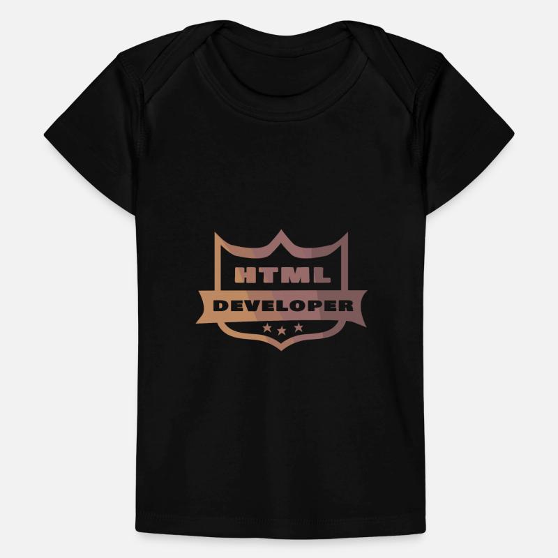 HTML-Entwickler Baby Premium Organic T-Shirt