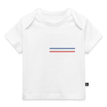 super parrain - t-shirt assorti - T-shirt Premium bébé bio - marine foncé - Devant