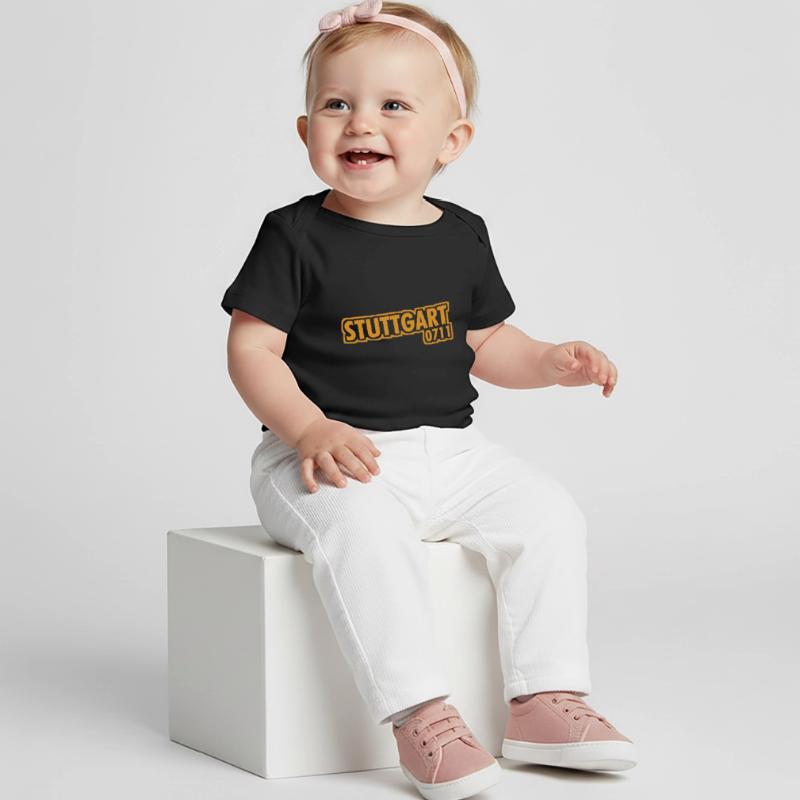 Stuttgart - 0711 - Area Code - Baden-Württemberg Baby Premium Organic T-shirt