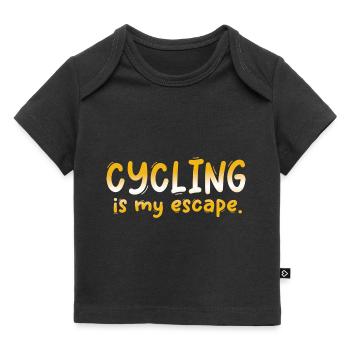 Fahrrad Fahrrad Fahrrad Fahrrad Biker Mountainbike - Baby Premium Organic T-Shirt - Schwarz - Vorne
