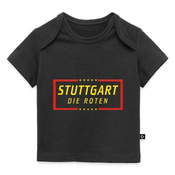 Stuttgart: Die Roten - Baby Premium Organic T-Shirt - Schwarz - Vorne