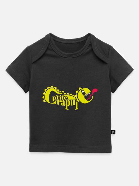 P'TITE CRAPULE - T-shirt Premium bébé bio - noir
