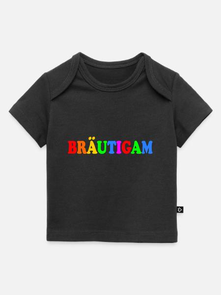 bräutigam - Baby Premium Organic T-Shirt - Schwarz