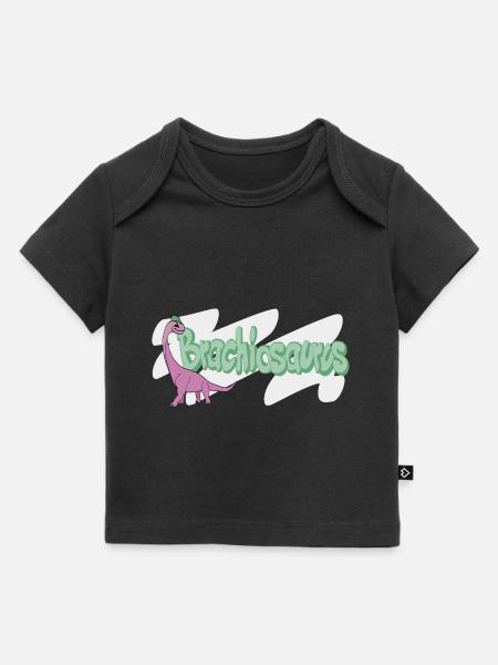 Brachiosaurus - Baby Premium Organic T-Shirt - Schwarz