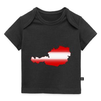 Österreich - Baby Premium Organic T-Shirt - Schwarz - Vorne