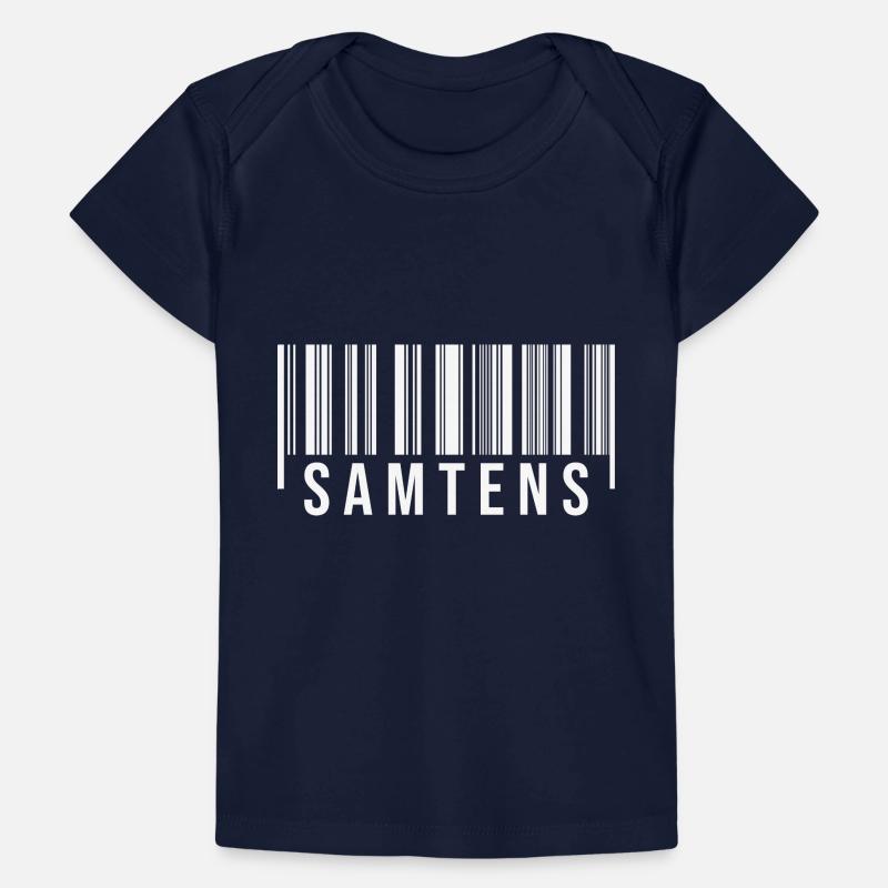 Samtens Strichcode Baby Premium Organic T-Shirt